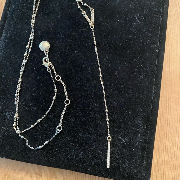 CZ ‘Y’ necklace - Picture 2 of 5